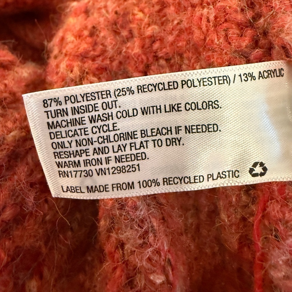Universal Thread Rust Cable Knit Sweater - Picture 10 of 11